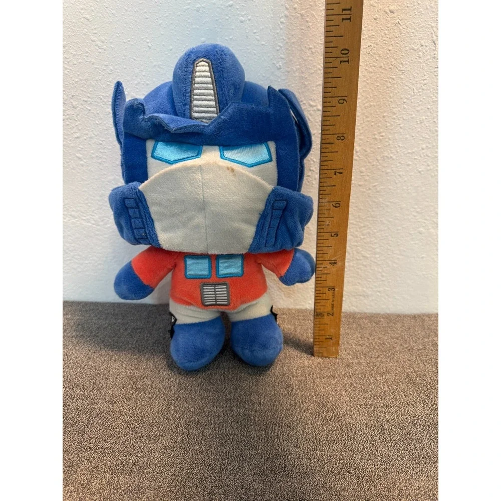 Hasbro Transformers Optimus Prime Autobot Leader Cutie Stuffed Plush Toy 10
